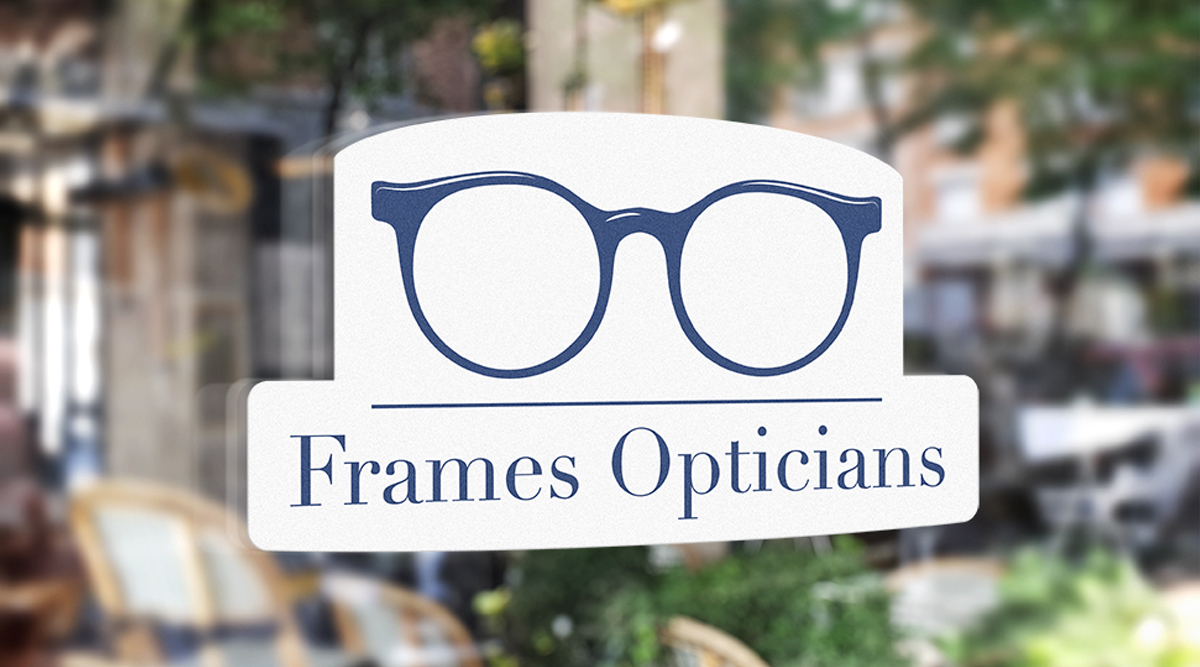 Custom Shape Window Opticians